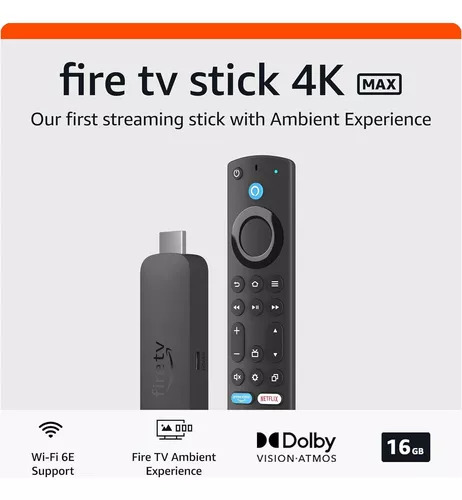 AMAZON FIRE TV STICK 4K MAX 
