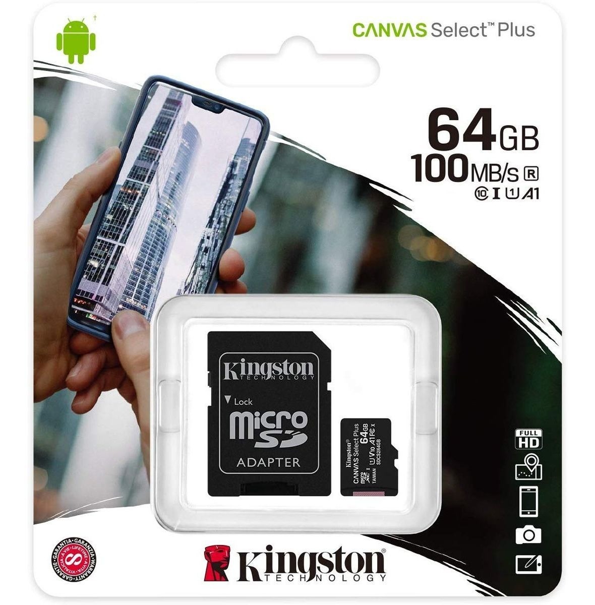 KINGSTON MICROSD 64GB HIGH ENDURANCE 