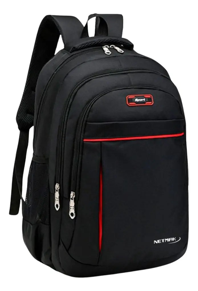 MOCHILA NETMAK ULTRA RESISTENTE 15.6" NEGRA