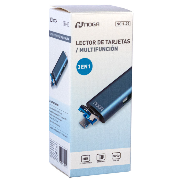 LECTOR DE MEMORIA NOGA USB