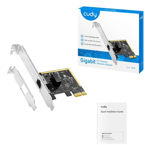 CUDY P.DE RED 1GB PCI-E