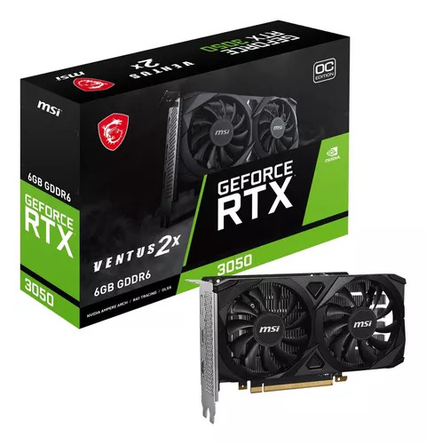 P.VIDEO MSI RTX 3050 6GB OC