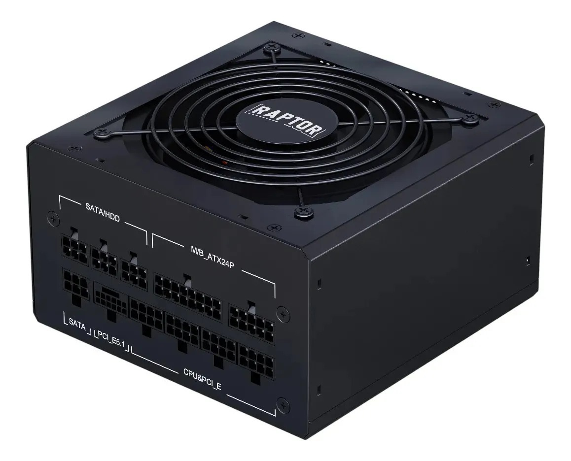 FUENTE RAPTOR 800W 80 + PLUS GOLD FULL MODULAR