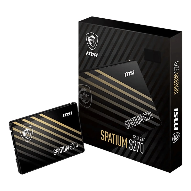 DISCO SSD MSI SPATIUM 480GB S270 2.5 SATAIII