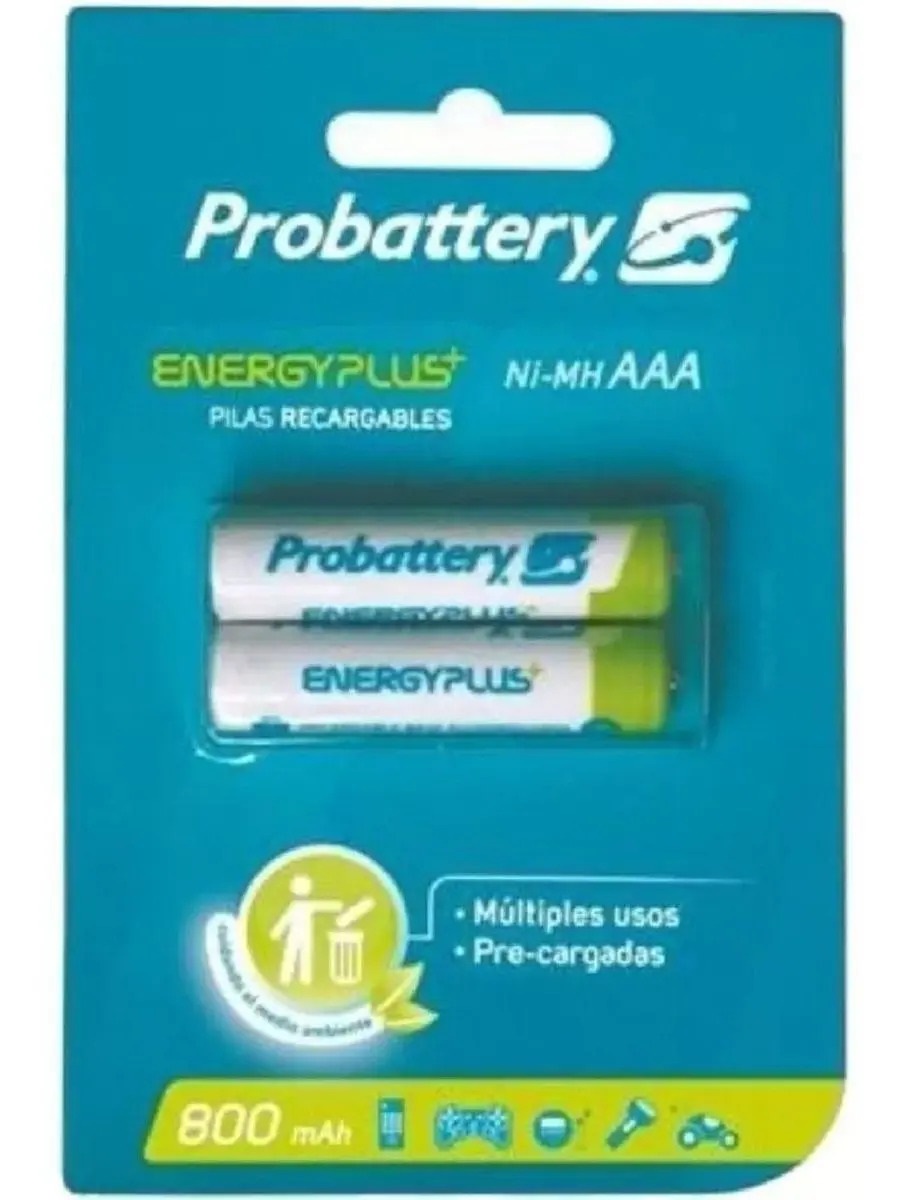 PILA PROBATTERY RECARG AAA X2U