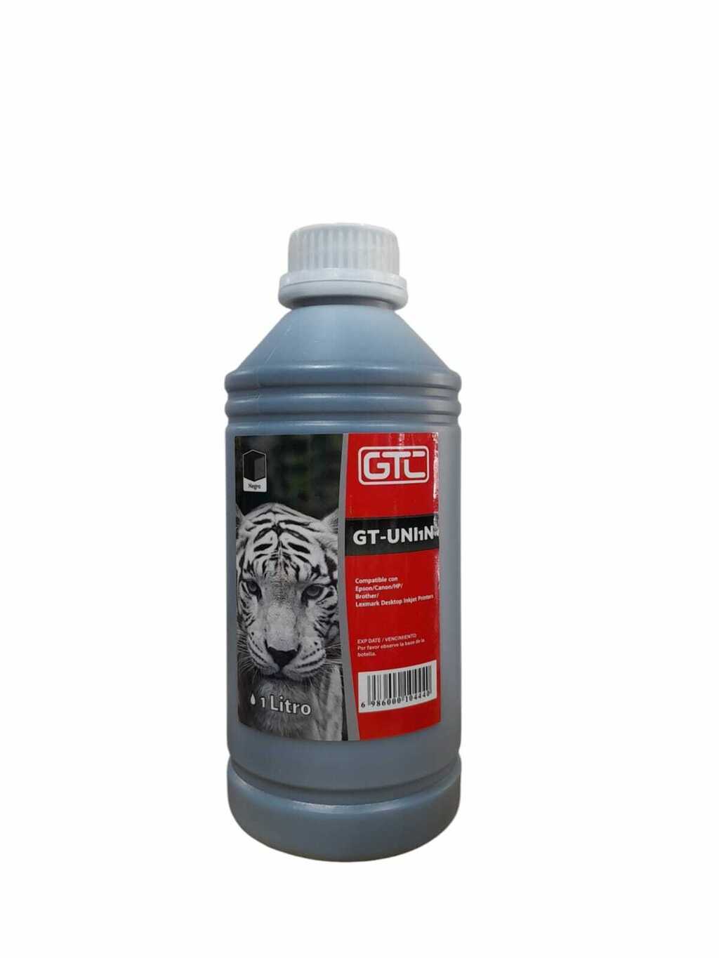 TINTA GTC UNIVERSAL NEGRA 1LT